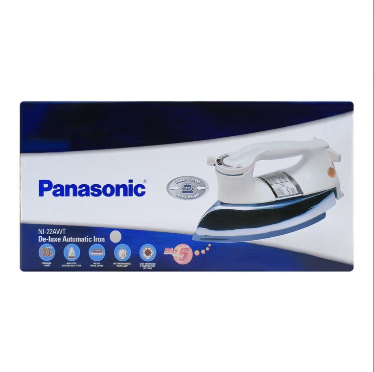 PANASONIC DE-LUXE AUTOMATIC IRON, NI-22AWT